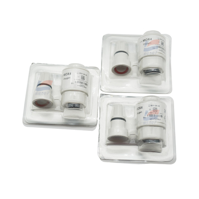 MOX4 MOX-4 AA829-M20 เครื่องตรวจจับก๊าซออกซิเจน อุปกรณ์การแพทย์ แบตเตอรี่ ABS ขาว