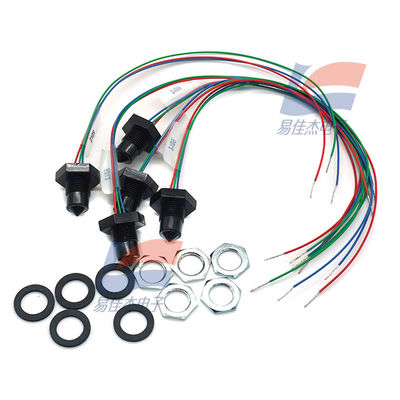 YJJ LLC102000 เซ็นเซอร์วัดระดับเอาต์พุตดิจิทัล ใช้สำหรับตรวจสอบระดับของเหลวในสถานการณ์อุตสาหกรรม