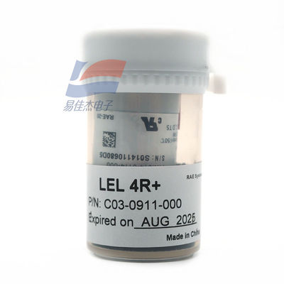 4R+ C03-0911-000 เซ็นเซอร์ก๊าซที่เผาไหม้ เซ็นเซอร์ขีดกระตุ้นสําหรับ ToxiRAE Pro LEL