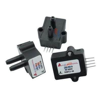 เซ็นเซอร์วัดแรงดันแบบติดตั้งบนบอร์ด 100 PSI-D-4V-ASCX สำหรับเครื่องมือแพทย์แบบ Differential