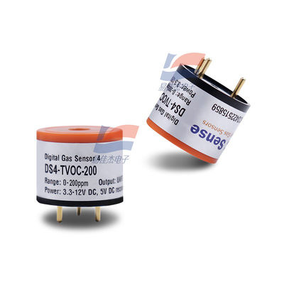DS4-TVOC-200 เครื่องตรวจจับก๊าซไฟฟ้าเคมีพอลิเมอร์แข็ง สําหรับสาขาการแพทย์พลเรือนอุตสาหกรรมการค้า