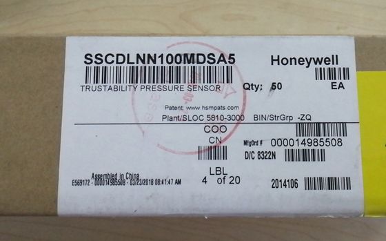 YJJ SSCDLNN100MDSA5 เครื่องตรวจจับควัน อุณหภูมิ ความดันและการไหล 10Kpa เครื่องตรวจจับความดัน