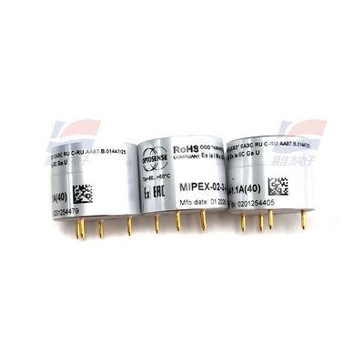 YJJ MIPEX-02-1-II-1.1A (21) NDIR อินฟราเรด CO2 ก๊าซเซ็นเซอร์ 0-21%VOL สําหรับอุปกรณ์พกพา