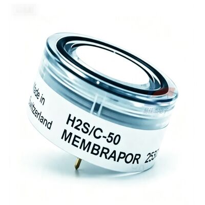 เซ็นเซอร์วัดก๊าซไฮโดรเจนซัลไฟด์ YJJ H2S/C-50 แบบอิเล็กโทรเคมี 0-50ppm สำหรับเครื่องตรวจจับก๊าซรั่วในบ่อน้ำมันและน้ำเสีย