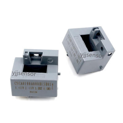 CSCA0100A000B15B01 เซนเซอร์ตรวจจับกระแสไฟแบบวงปิดอุตสาหกรรม 100A ความทนทานของ HVAC Analog