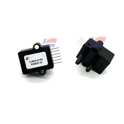 เซ็นเซอร์วัดความดันแบบติดตั้งบนบอร์ด 5 นิ้ว-D-MV, หัวต่อแบบมีหนามคู่แนวรัศมี, SIP-6, ติดตั้งแบบสกรู