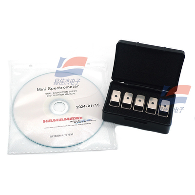 C12880MA Micro Spectrometer ขนาดปลายนิ้วที่กะทัดรัดเป็นพิเศษสำหรับอุปกรณ์ที่หลากหลาย
