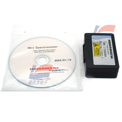 C12880MA Micro Spectrometer ขนาดปลายนิ้วที่กะทัดรัดเป็นพิเศษสำหรับอุปกรณ์ที่หลากหลาย