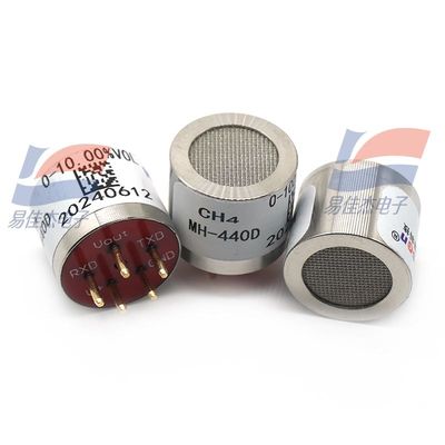 MH-440D เครื่องตรวจจับแก๊ส 3.6-5V DC ความรู้สึกของความกระชับกําลังทํางาน ความตอบสนองรวดเร็วมาก 0-100%vol ระยะการตรวจสอบ