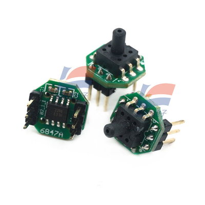 XGZP6847A100KPGN เครื่องตรวจจับแรงดันแบบกระตุ้น 5V สําหรับเครื่องวัดแรงดันแบบออกแบบแบบแอนಲಾಗ์