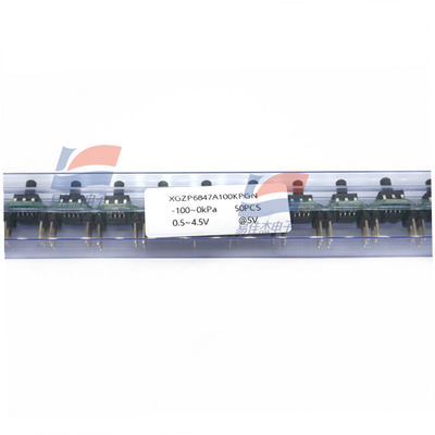 XGZP6847A100KPGN เครื่องตรวจจับแรงดันแบบกระตุ้น 5V สําหรับเครื่องวัดแรงดันแบบออกแบบแบบแอนಲಾಗ์
