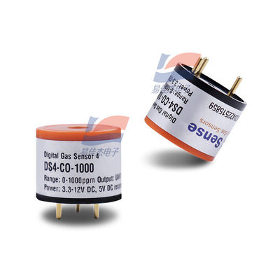 DS4-NH3 เครื่องตรวจจับก๊าซไฟฟ้าเคมีพอลิเมอร์แข็ง < 2 นาที