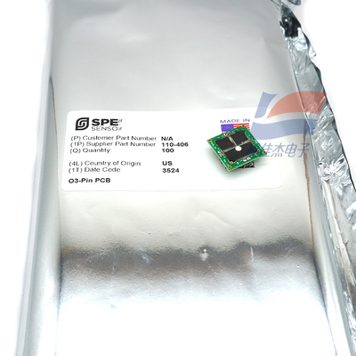 3SP-O3 Ozone Sensor -60 /- 10 NA/ppm ความรู้สึกสําหรับสภาพแวดล้อมที่ไม่หมัก