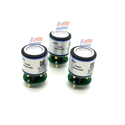 โมดูลเซ็นเซอร์ก๊าซออกซิเจน O2 รุ่น 40X-V SR-X2V AAY80-390 AAY80-390 พร้อมเทคโนโลยีไฟฟ้าเคมีและภูมิคุ้มกันต่อการแจ้งเตือนผิดพลาด