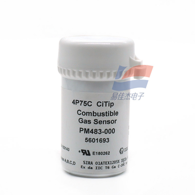 4P-75C 4P75C เซ็นเซอร์ก๊าซที่เผาไหม้ เลขอะไหล่: PM483-000 ปรับปรุงความทนทานต่อ H2S และพิษซิลิโคน