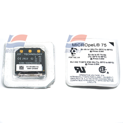 Micropel 75c SR-W-M-75C Micropel 75c เครื่องตรวจจับก๊าซที่เผาไหม้ เลขส่วน: PM769-000 ATEX UL และ CSA การอนุมัติทนต่อ EN/IEC 60079-0 การทดสอบแรงกระแทก ผลลัพธ์การปรับทิศทางที่ลดลง
