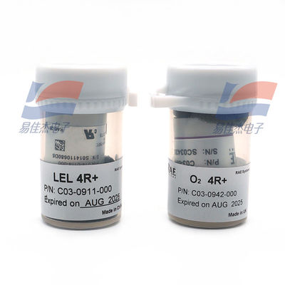 4R+ C03-0911-000 เซ็นเซอร์ก๊าซที่เผาไหม้ เซ็นเซอร์ขีดกระตุ้นสําหรับ ToxiRAE Pro LEL