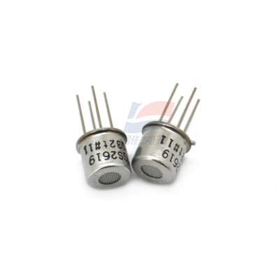 TGS2619-C00/C01 เครื่องตรวจจับการใช้งานแก๊ส ความรู้สึกสูงต่อก๊าซเมธาน อายุการใช้งานยาวสําหรับเครื่องเตือนการรั่วของก๊าซในครัวเรือน
