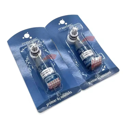 MAX250E R125P03-002 เครื่องตรวจจับก๊าซออกซิเจน เครื่องตรวจจับไฟฟ้าเคมีละลายสําหรับอุปกรณ์หายใจ
