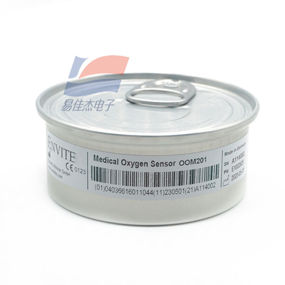 เครื่องตรวจจับก๊าซออกซิเจน O2 OOM201 E01-00-0014 สําหรับอุปกรณ์ควบคุมของอุปกรณ์ประกอบออกซิเจน