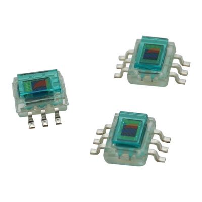 พลาสติก Encapsulated Color Sensor S9706 การวัดพร้อมกันของ RGB สามสี -20 ถึง 85 องศาเซลเซียส