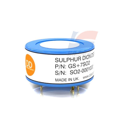 GS+7SO2 เซนเซอร์ซัลเฟอร์ไดออกไซด์ SO2 370 ± 70 NA / Ppm สัญญาณออก 30 วินาที เวลาตอบสนอง