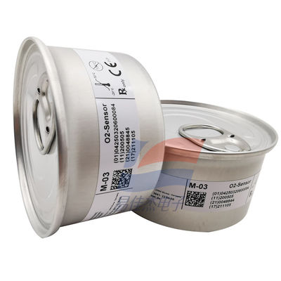 YJJ M-03 M-04 เครื่องตรวจจับออกซิเจนทางการแพทย์เยอรมัน แบตเตอรี่ออกซิเจนที่มีอายุการใช้งาน 6 ปีและผลิต 13-17mV