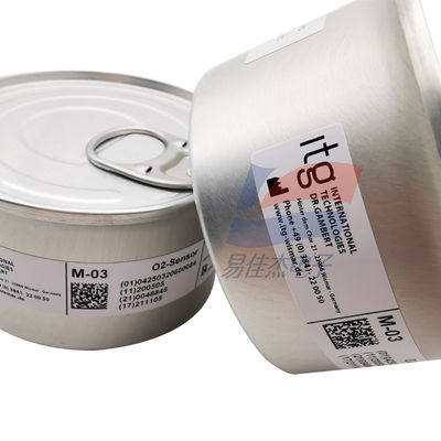 YJJ M-03 M-04 เครื่องตรวจจับออกซิเจนทางการแพทย์เยอรมัน แบตเตอรี่ออกซิเจนที่มีอายุการใช้งาน 6 ปีและผลิต 13-17mV