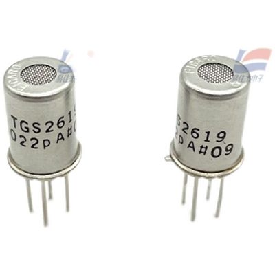 TO-5 แพคเกจโลหะ TGS2619-E00 เครื่องตรวจจับก๊าซสําหรับตรวจจับเมธานในสถานที่อุตสาหกรรม