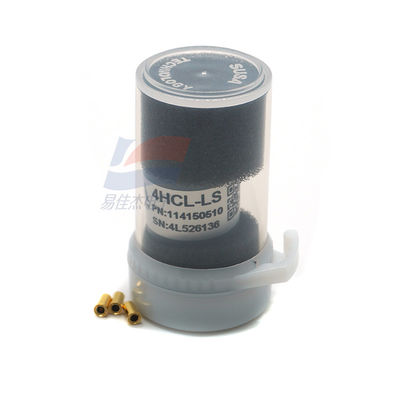 YJJ 4HCL-LS 114-150-510 0-50PPM เซ็นเซอร์ไฮโดรเจนเคมีไฟฟ้า (HCL) ระยะอุณหภูมิการทํางาน -20C ถึง 50C
