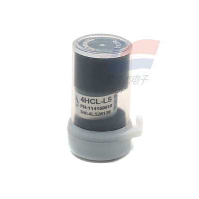 YJJ 4HCL-LS 114-150-510 0-50PPM เซ็นเซอร์ไฮโดรเจนเคมีไฟฟ้า (HCL) ระยะอุณหภูมิการทํางาน -20C ถึง 50C