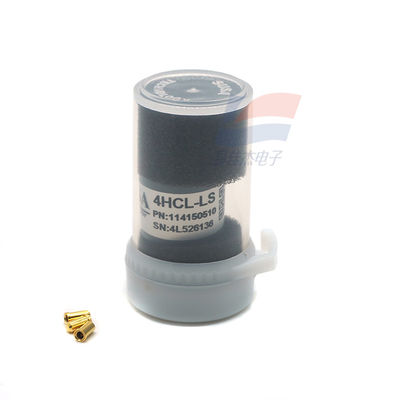 YJJ 4HCL-LS 114-150-510 0-50PPM เซ็นเซอร์ไฮโดรเจนเคมีไฟฟ้า (HCL) ระยะอุณหภูมิการทํางาน -20C ถึง 50C