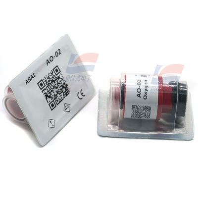 การตอบสนองอย่างรวดเร็วและแม่นยําสูง Electrochemistry ความดันบาง AO-02 เครื่องตรวจจับออกซิเจนสําหรับ 0-100% Vol.O2 การวัด