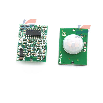 YJJ GH-718A/B/C โมดูลเซ็นเซอร์อินฟราเรดมนุษย์ขนาดเล็ก