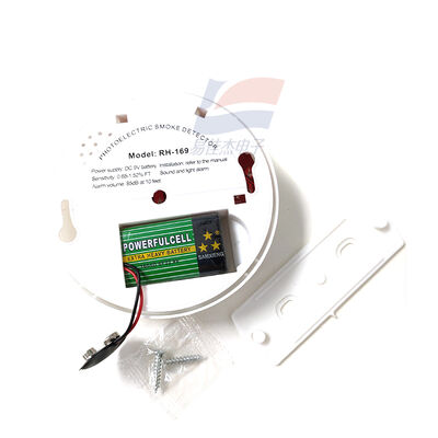 YJJ SS-168/RH-169 ครัวเรือน 9V เครื่องตรวจจับควันอิสระเซ็นเซอร์ควัน
