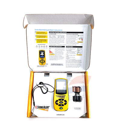 YJJ StrikeAlert HD/LD-3000 เครื่องตรวจจับฟ้าผ่าส่วนบุคคล/เกรดเชิงพาณิชย์ (สายฟ้า)