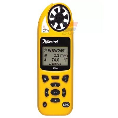 YJJ Kestrel 5500 มือถือเครื่องวัดสภาพอากาศ NK5500 เครื่องวัดความเร็วลมแบบพกพา Kestrel 5500 Link