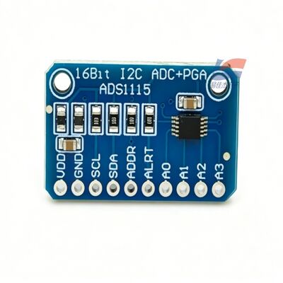 YJJ ADS1115 16 บิต ความละเอียดสูง Analog-to-Digital Converter ADC การพัฒนาคณะกรรมการ โมดูล 4 ช่องทาง