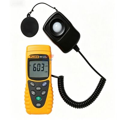 เครื่องวัดลักซ์ดิจิทัล YJJ Fluke 941 ช่วง 200000 ลักซ์ เครื่องทดสอบความเข้มแสงแบบพกพา