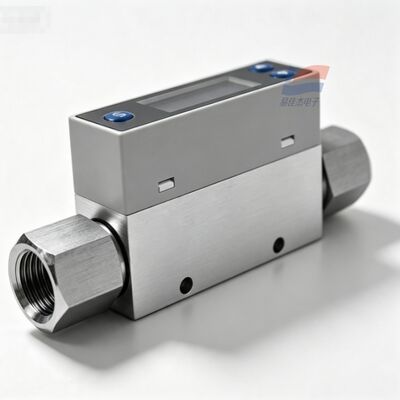 YJJ TC5200-01-L010-A-C6-P3 MEMS เครื่องตรวจจับกระแสน้ําหนักก๊าซร้อน 0-10sccm G1/8 สําหรับห้องปฏิบัติการ